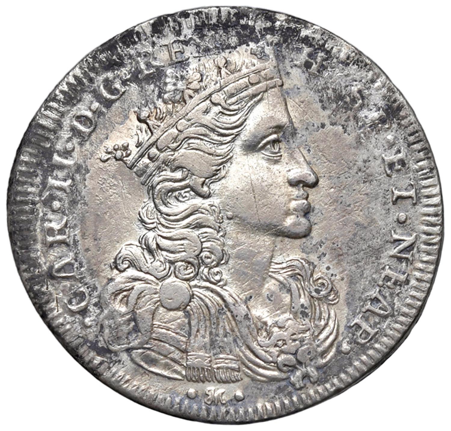 NAPOLI. Carlo II di Spagna (16741700). 50 Grana GMA Numismatica