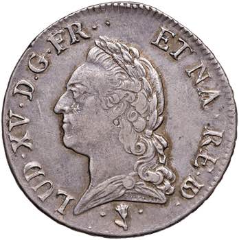 FRANCIA. Luigi XV (1715-1774). Ecu ... 