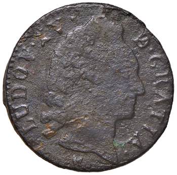 FRANCIA. Luigi XV (1715-1774). Sol ... 