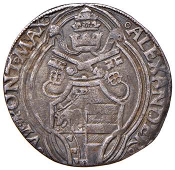 ANCONA. Alessando VI (1492-1503). ... 