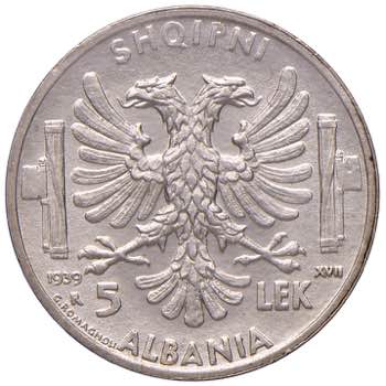 Albania. Vittorio Emanuele III ... 