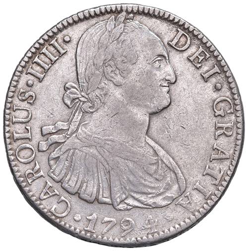 MESSICO. Carlo IV (1788-1808). 8 ... 