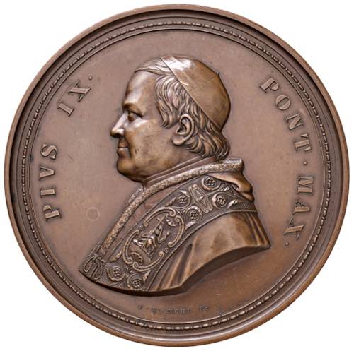 Pio IX (1846-1878) Medaglia di ... 