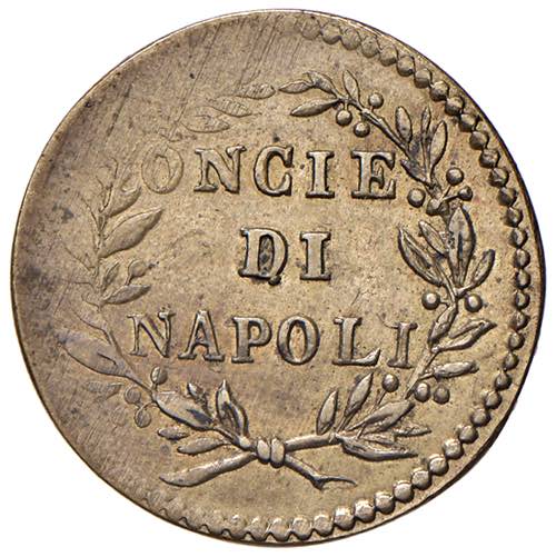 NAPOLI. (1816-1859). Peso monetale ... 