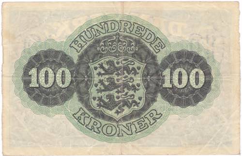 DANIMARCA. Biglietto da 100 Kroner ... 