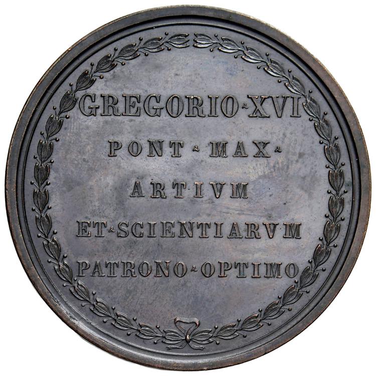 Gregorio XVI (1831-1846). Medaglia ... 