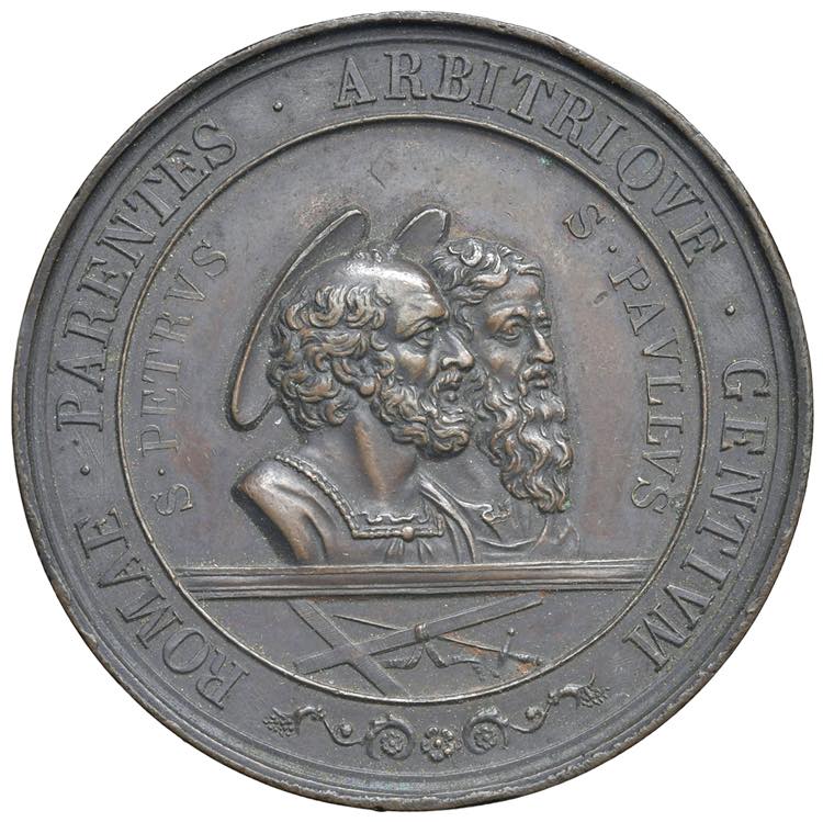 Pio IX (1846-1878). Medaglia 1867. ... 