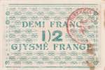 ALBANIA. 1/2 franc korce 1917 (0,50 gjysme ... 