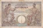 YUGOSLAVIA. 1000 dinara ... 