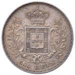 PORTOGALLO. Carlo I (1899-1908). 500 Reis ... 