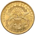 USA. 20 Dollari 1904 Liberty. AU (g 33,46). ... 