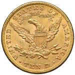 USA. 10 Dollari 1881 Liberty. AU (g 16,76). ... 