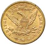 USA. 10 Dollari 1894 Liberty. AU (g 16,73). ... 