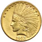 USA. 10 Dollari 1913 ... 