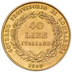 MILANO. Governo Provvisorio (1848). 40 Lire ... 