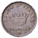 VENEZIA. Napoleone I (1805-1814). 10 Soldi ... 