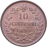 Umberto I (1878-1900). 10 Centesimi 1894 ... 