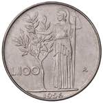 Repubblica Italiana. 100 lire 1956 Minerva. ... 