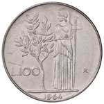 Repubblica Italiana. 100 lire 1964 Minerva. ... 