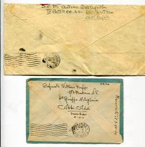 Lotto 2 lettere - da Adi Caiè 03 GIU 1935 ... 