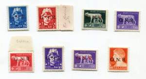 Raccolta di francobolli della RSI misti ... 