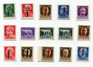 Raccolta di francobolli della RSI ... 