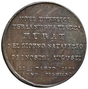 NAPOLI. Gioacchino Napoleone (1808-1815). ... 