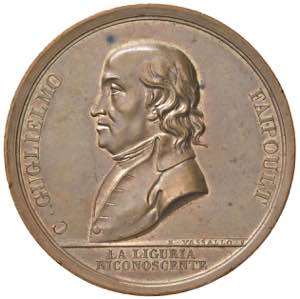 Medaglia 1797. Costituzone della Repubblica ... 
