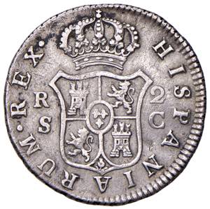 SPAGNA. Carlo III (1759-1788). 2 Reales 1788 ... 