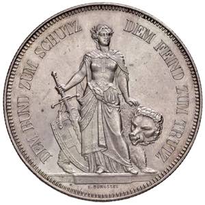 SVIZZERA. 5 Franchi 1885 ... 