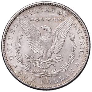 USA. Dollaro 1880 S. AG (g 26,70). KM 110.