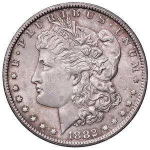 USA. Dollaro 1882 CC ... 