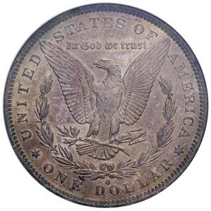 USA. Dollaro 1883 O. AG. KM 110. In slab NGC ... 