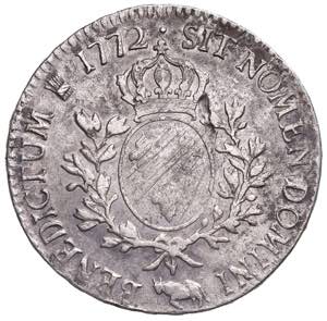 FRANCIA. Luigi XV (1715-1774). Ecu 1772 Pau. ... 