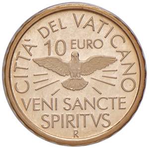 ROMA. Sede Vacante (2013). 10 Euro 2013. AU. ... 