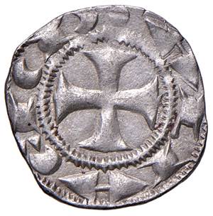 SIENA. Repubblica (XII-1390). Denaro. MI (g ... 