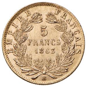 FRANCIA. Napoleone III (1852-1870). 5 ... 