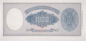 REPUBBLICA. Biglietto di banca. 1000 lire ... 