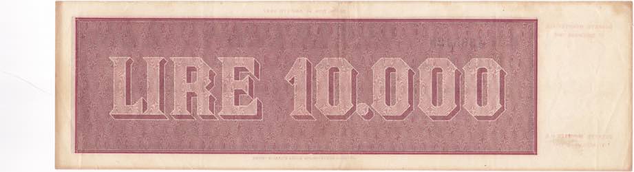 REPUBBLICA. Banca dItalia 10.000 lire ... 