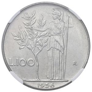 REPUBBLICA (dal 1946). 100 Lire 1956. AC. ... 