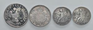 NAPOLI. Lotto di 4 monete. 10 Grana 1755, 5 ... 