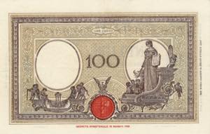 REGNO. Vittorio Emanuele III. 100 lire ... 