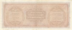 ALLIED MILITARY CURRENCY. Serie 1943 A ... 