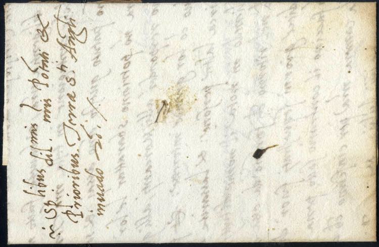 1524, lettera manoscritta del 24.7 ... 
