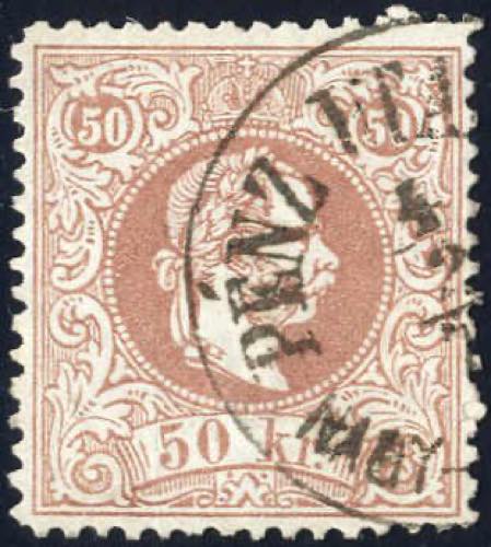 1867, Kaiser Franz Joseph, 50 Kr ... 