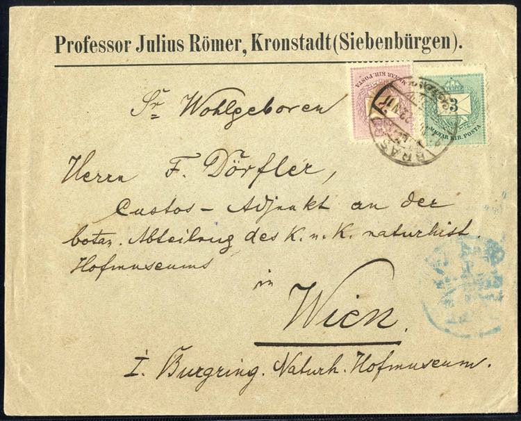 1876, Brief von Brasgo am 23.11. ... 