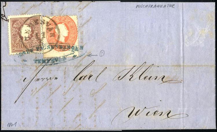 Temesvar  1861, Brief vom 11.5. ... 
