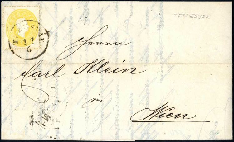Temesvar  1862, Brief vom 11.6. ... 