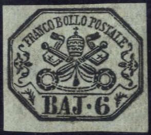 1852, stemma, 6 b. grigio ... 