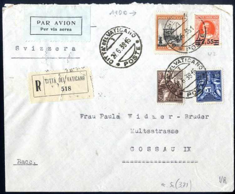 1929/39, collezione su lettera, ... 